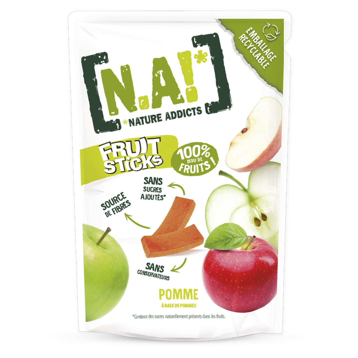 Fruit stick à la pomme