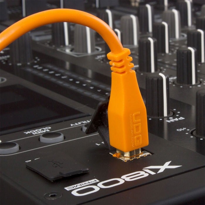 UDG U96001OR USB 2.0 USB-C - USB-B 1.5 meter oranje