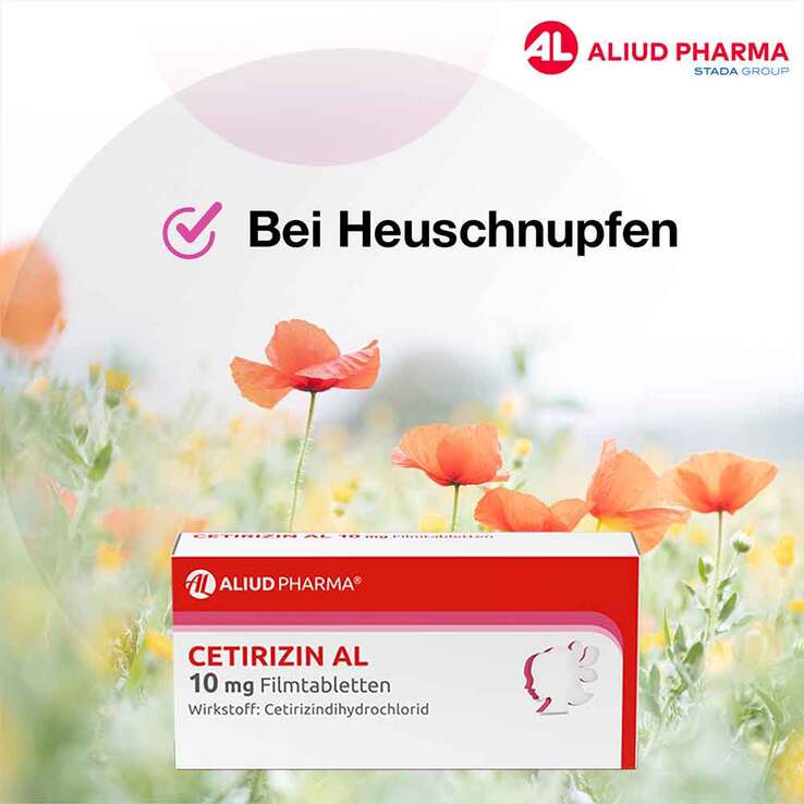 CETIRIZIN AL 10 mg Filmtabletten, 7 St