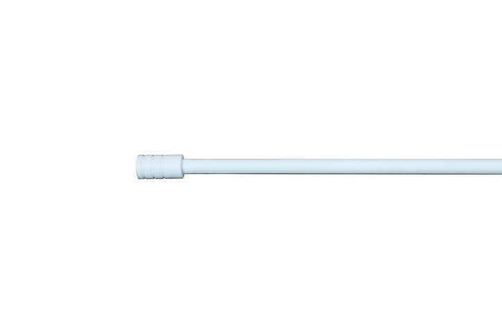 Kit barre de rideau GoodHome embout bouchon 50/80 Dokos Mat