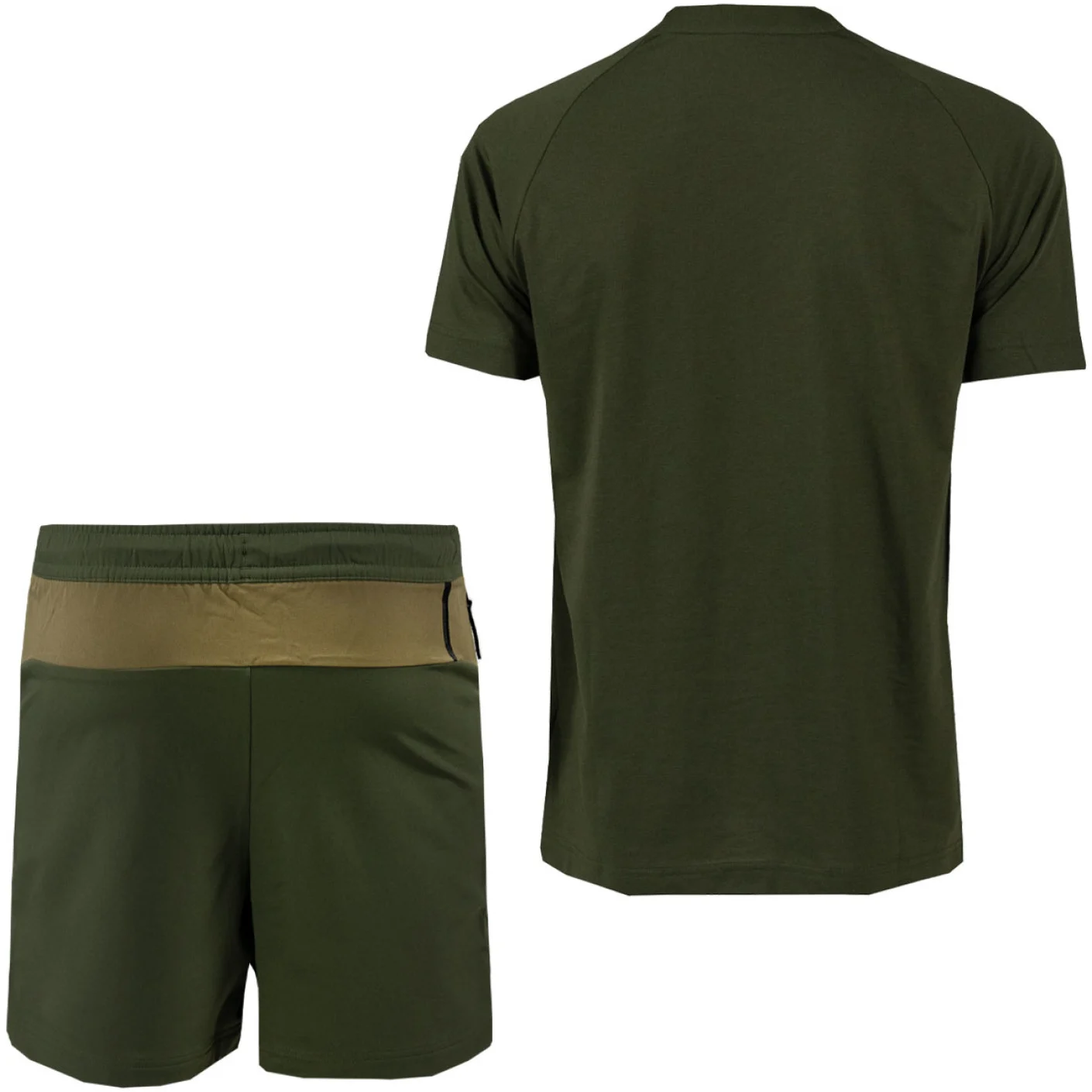 PUMA Borussia Dortmund Pumatech Zomerset 2024-2025 Donkergroen Olijfgroen Geel