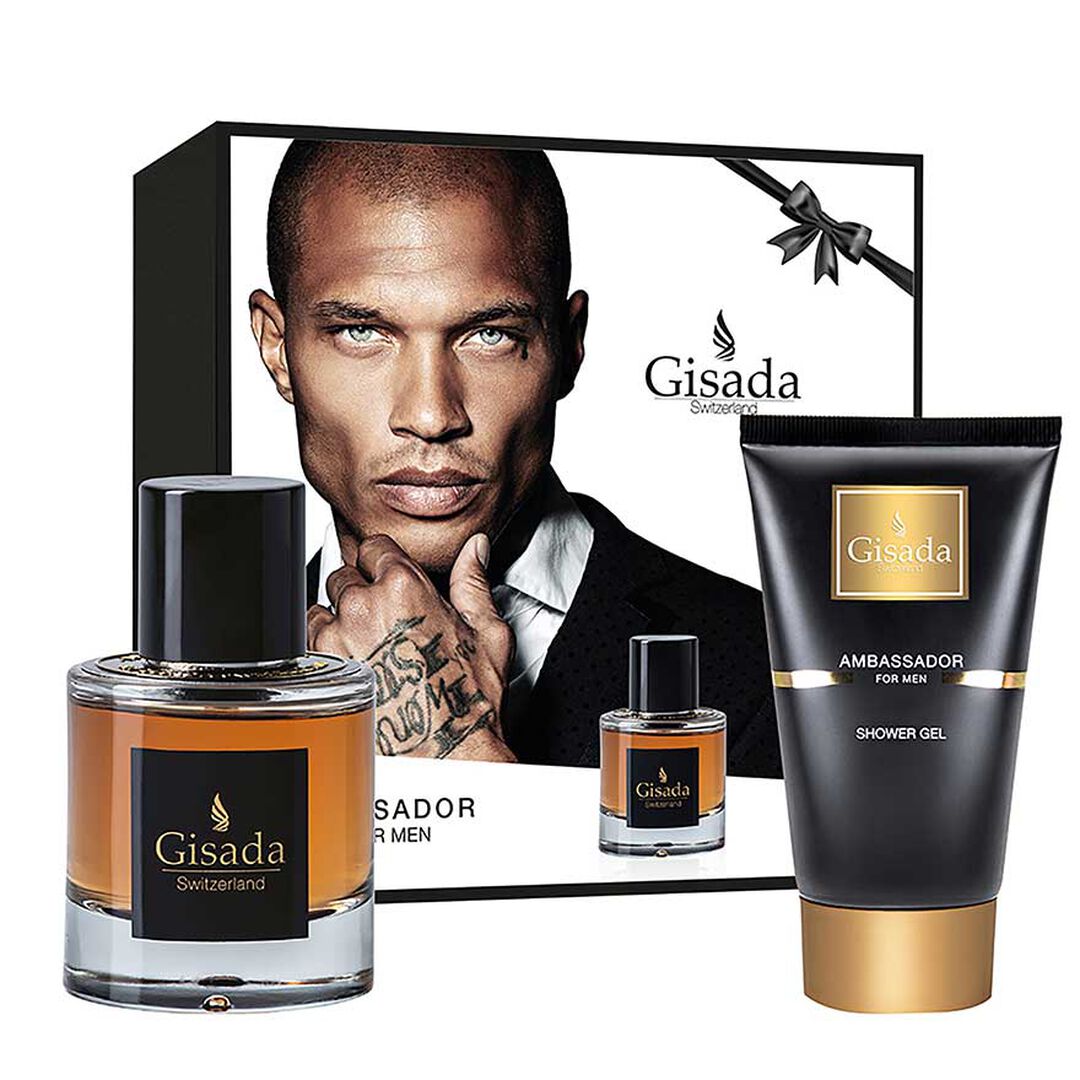 GISADA AMBASSADOR FOR MEN Gisada Ambassador Men Set 50ml EDP + SG - 1un