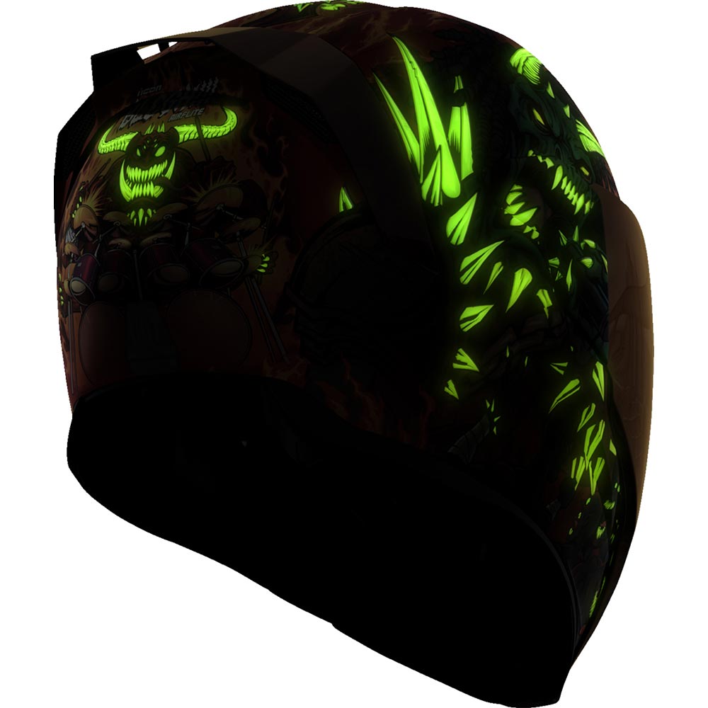 Icon - Casque Airflite MIPS® Blegh™ Rouge / Multicolore