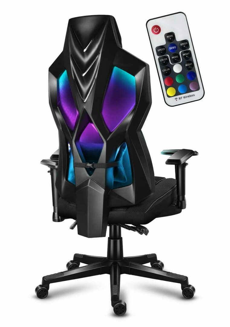 Huzaro Combat 6.2 Schwarzer RGB-Gaming-Stuhl