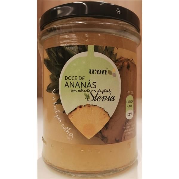 Doce De Ananás Com Stevia 200G