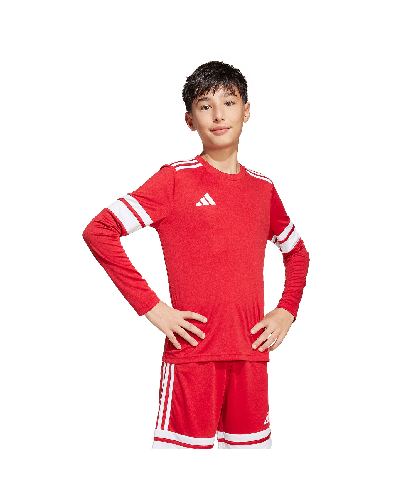 adidas Squadra 25 Trikot Langarm Kids Rot