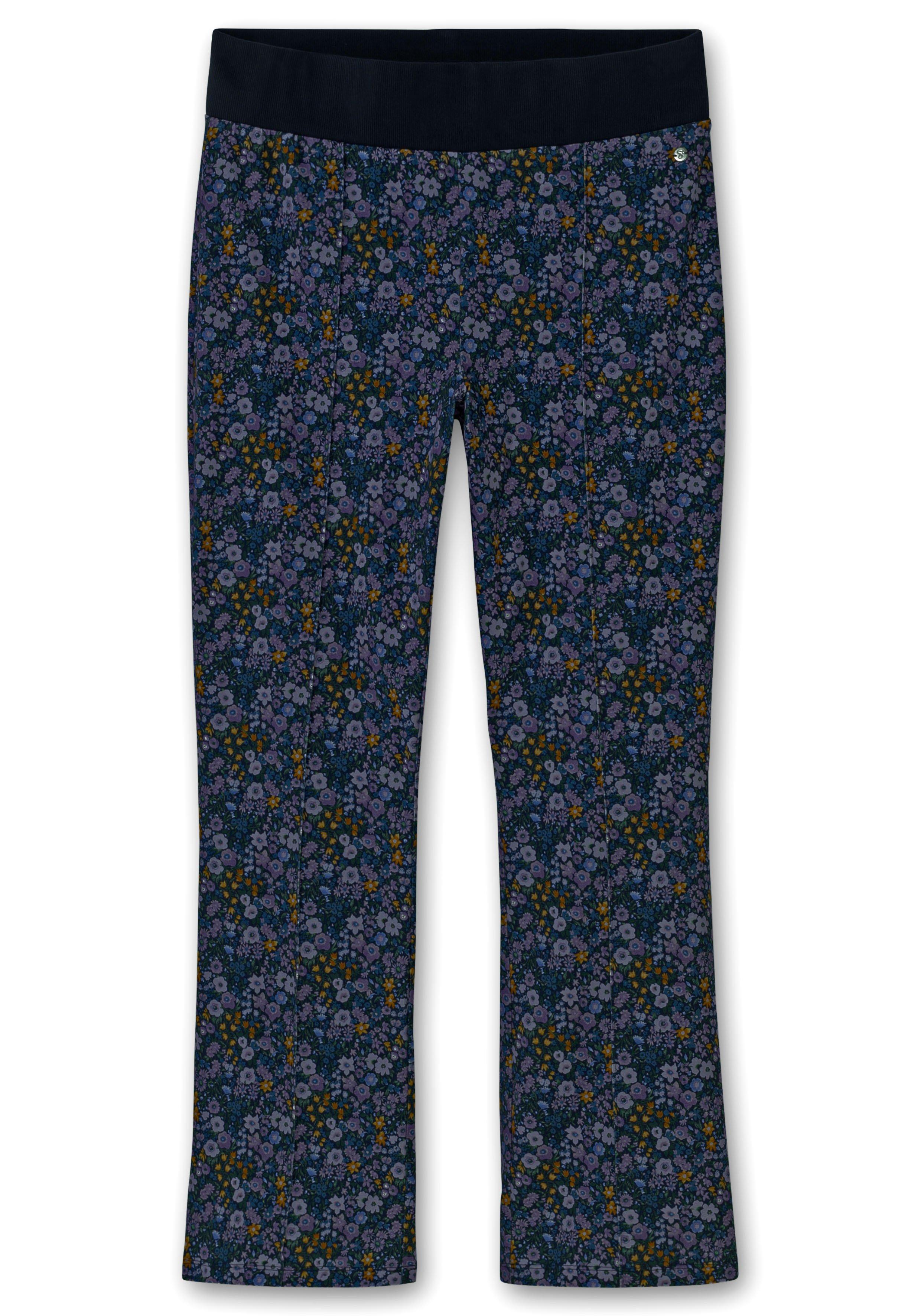 Leggings mit Blumendruck, in Bootcut-Form