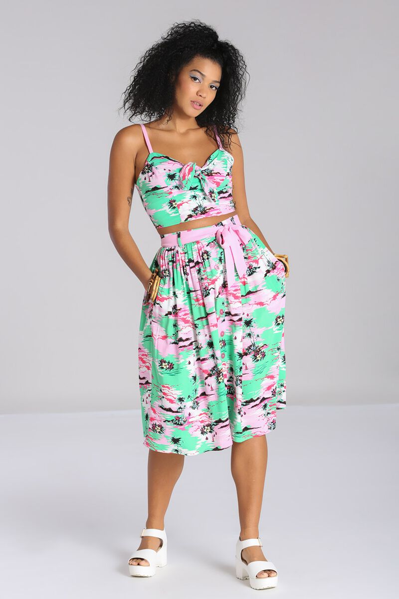 Kai Skirt | Hell Bunny Jupe mi-longue