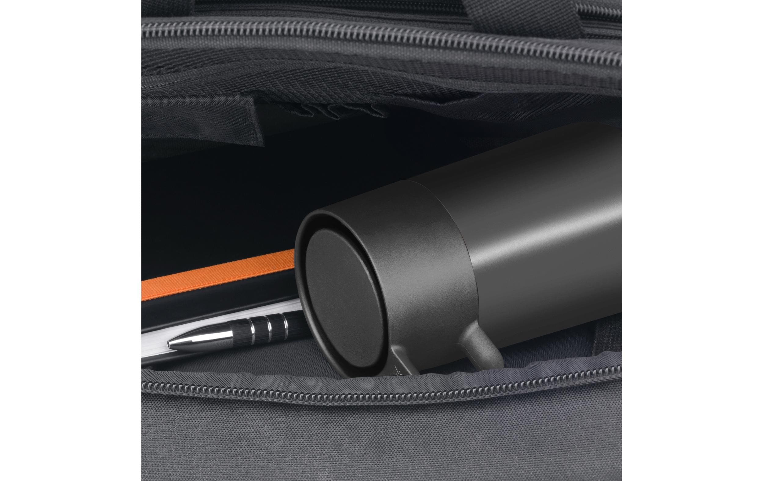 Thermobecher Impulse Travel Mug 300 ml, AnthrazitIsolierbecher mit Automatikverschluss für unterwegs