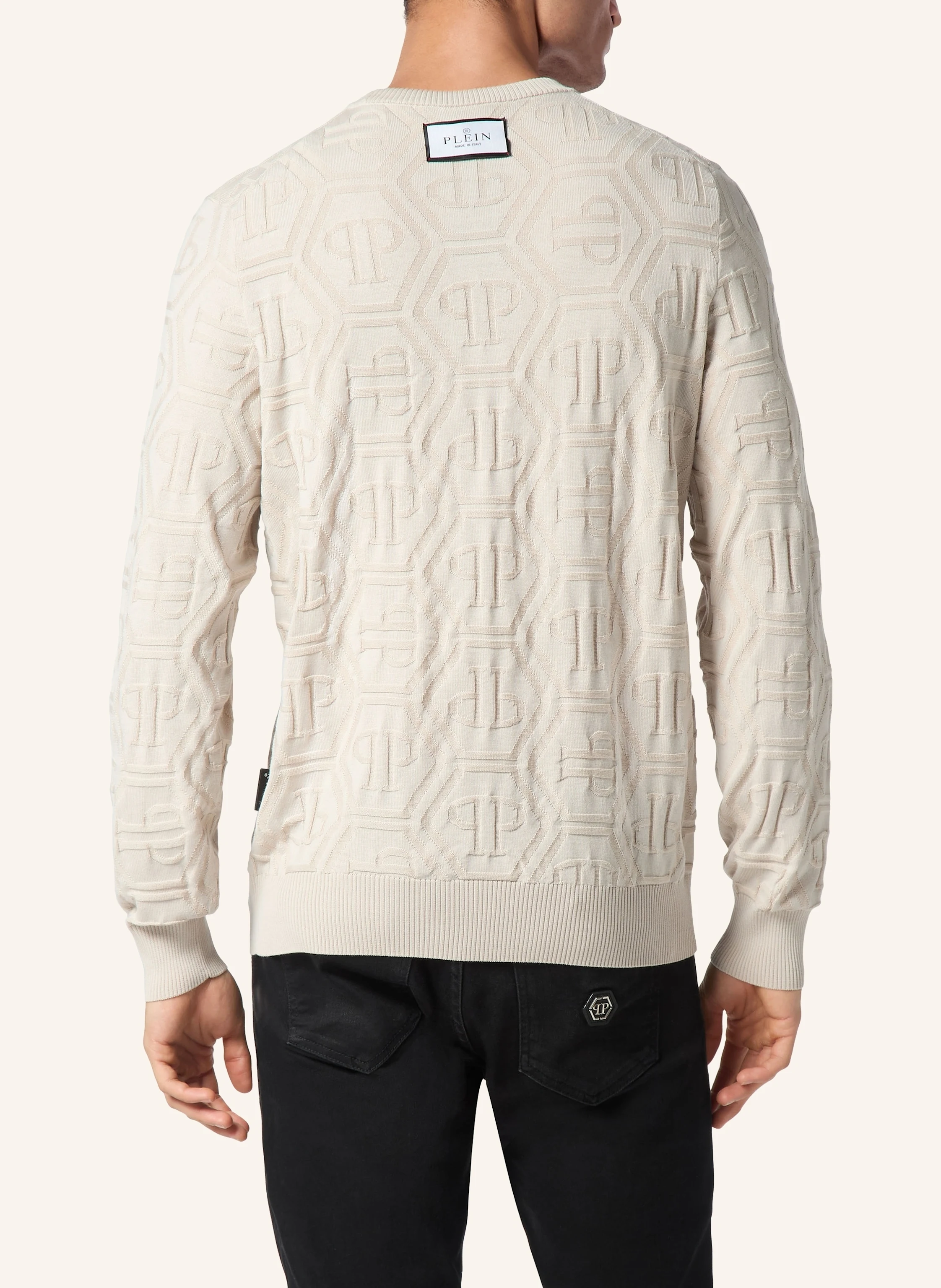 PHILIPP PLEIN PHILIPP PLEIN Rundhalspullover MONOGRAM