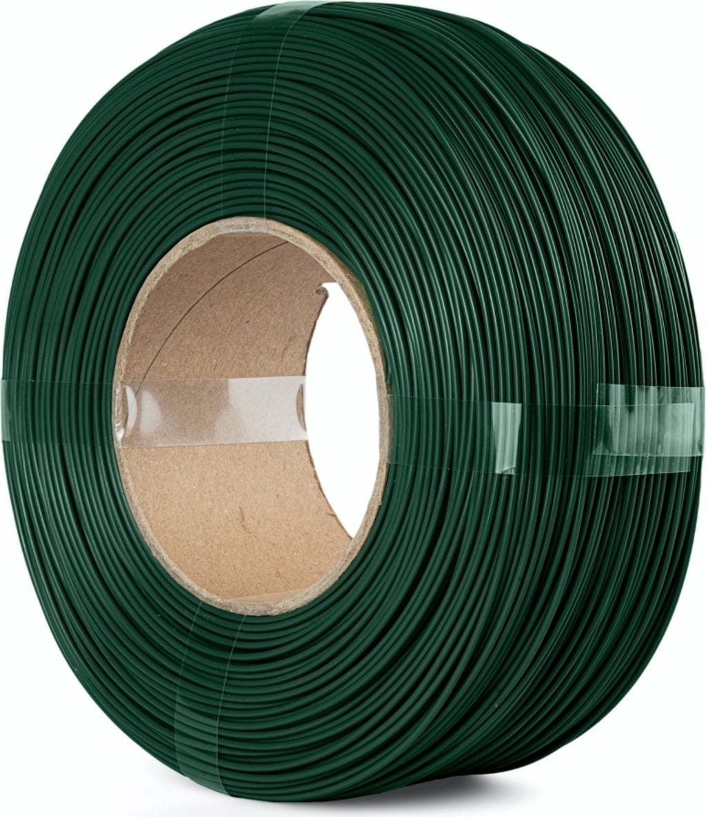 The Filament  ReFill PLA HS Moss Green, 1,75 mm / 1000 g    Kosteneffizientes High Speed PLA ohne Spule in Moss Green
