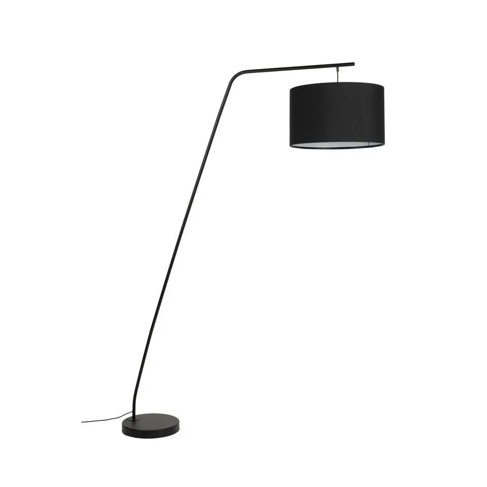Housecraft Martine Booglamp/ Staande lamp Zwart