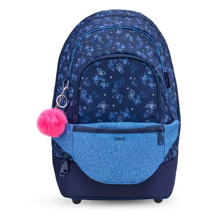 Belmil 2-IN-1 Schultasche & Gürteltasche 2-teilig 