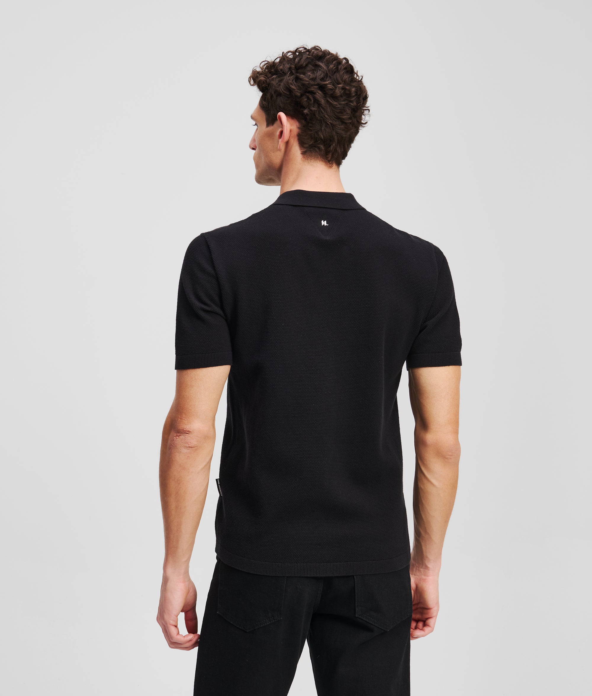 Poloshirt met ritssluiting