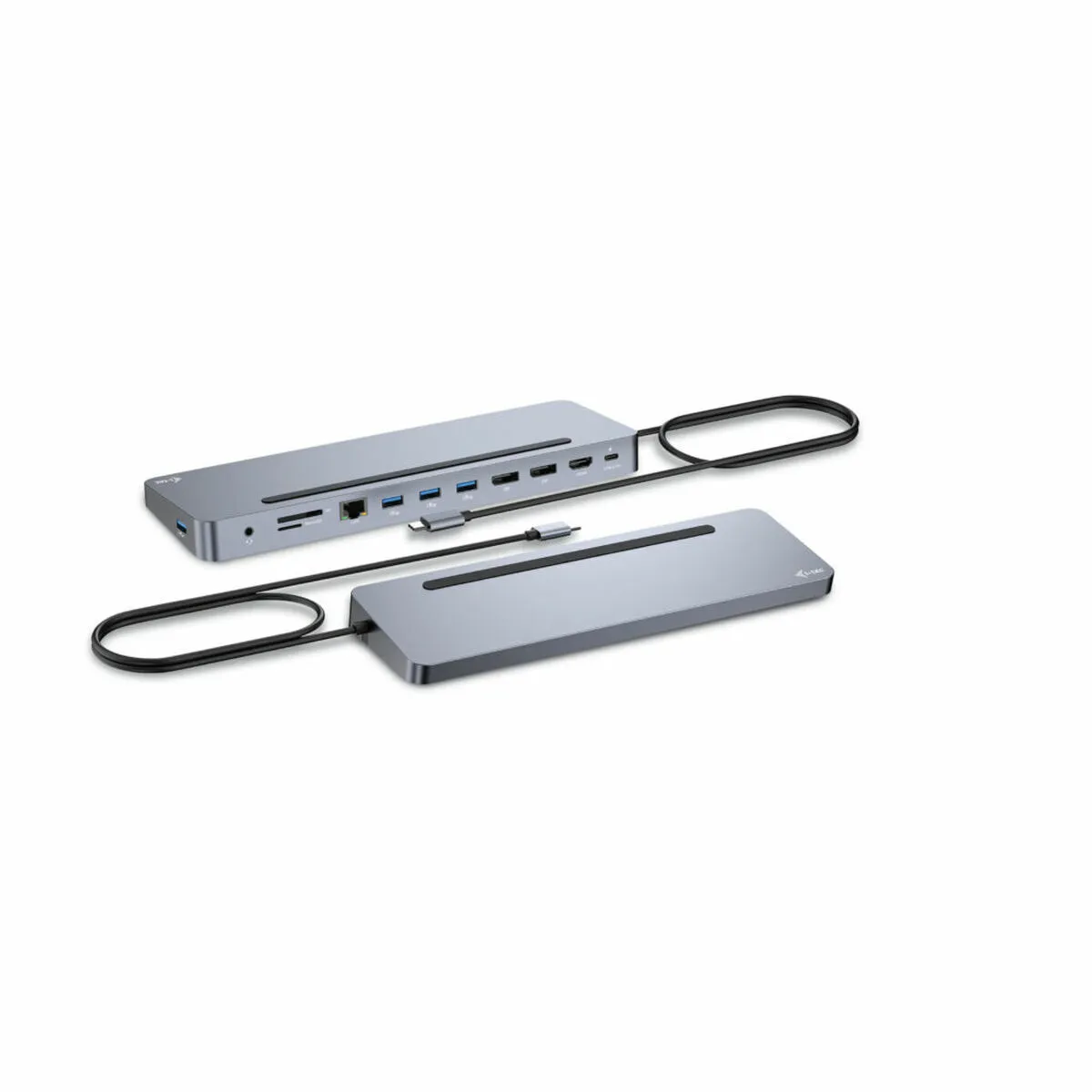i-Tec 100W USB Hub - Argenté