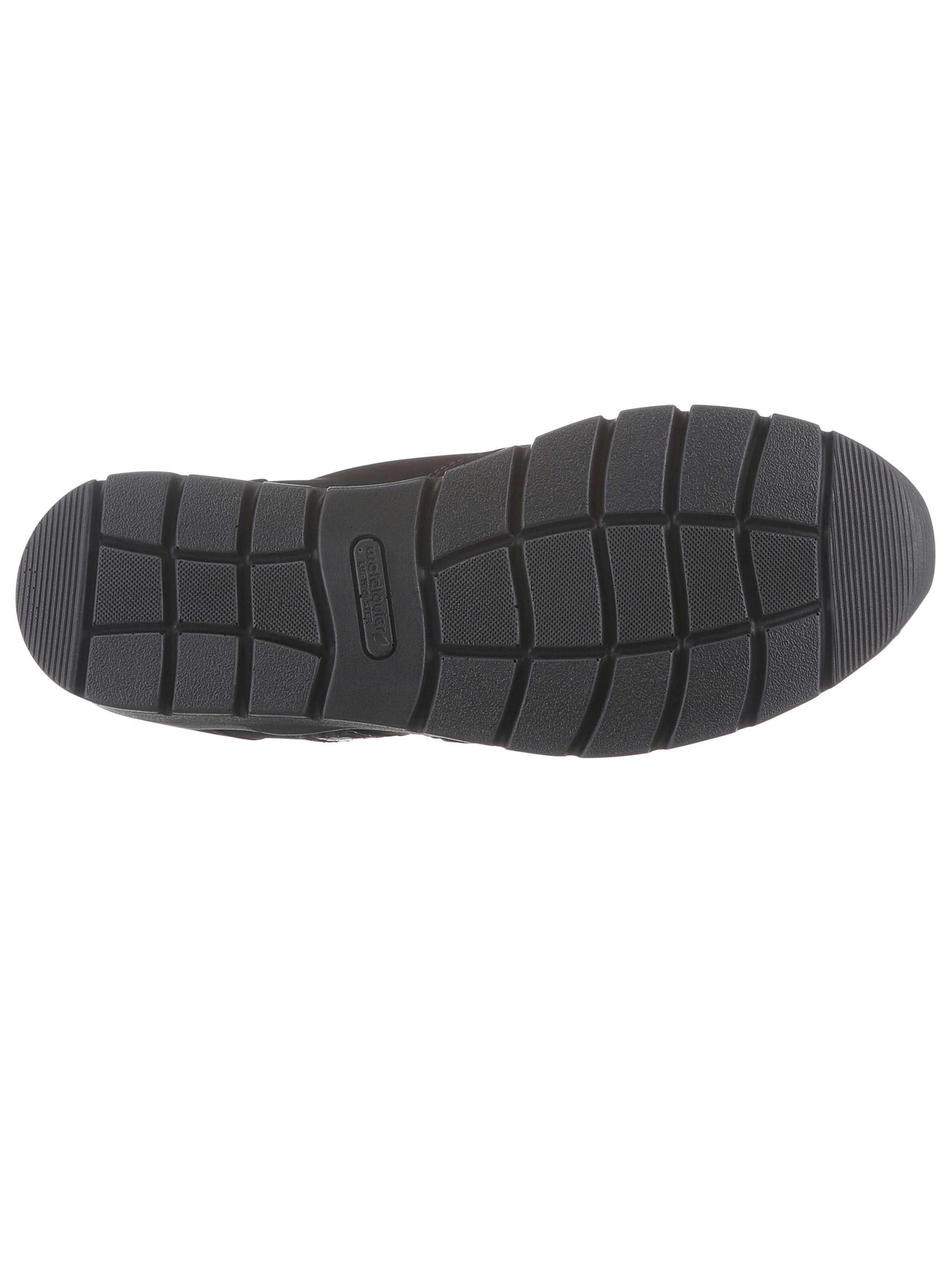 Waldläufer Schnürschuh in schwarz