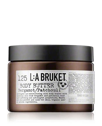 L:A BRUKET Body Care 125 Body Butter Bergamot/Patchouli 350g