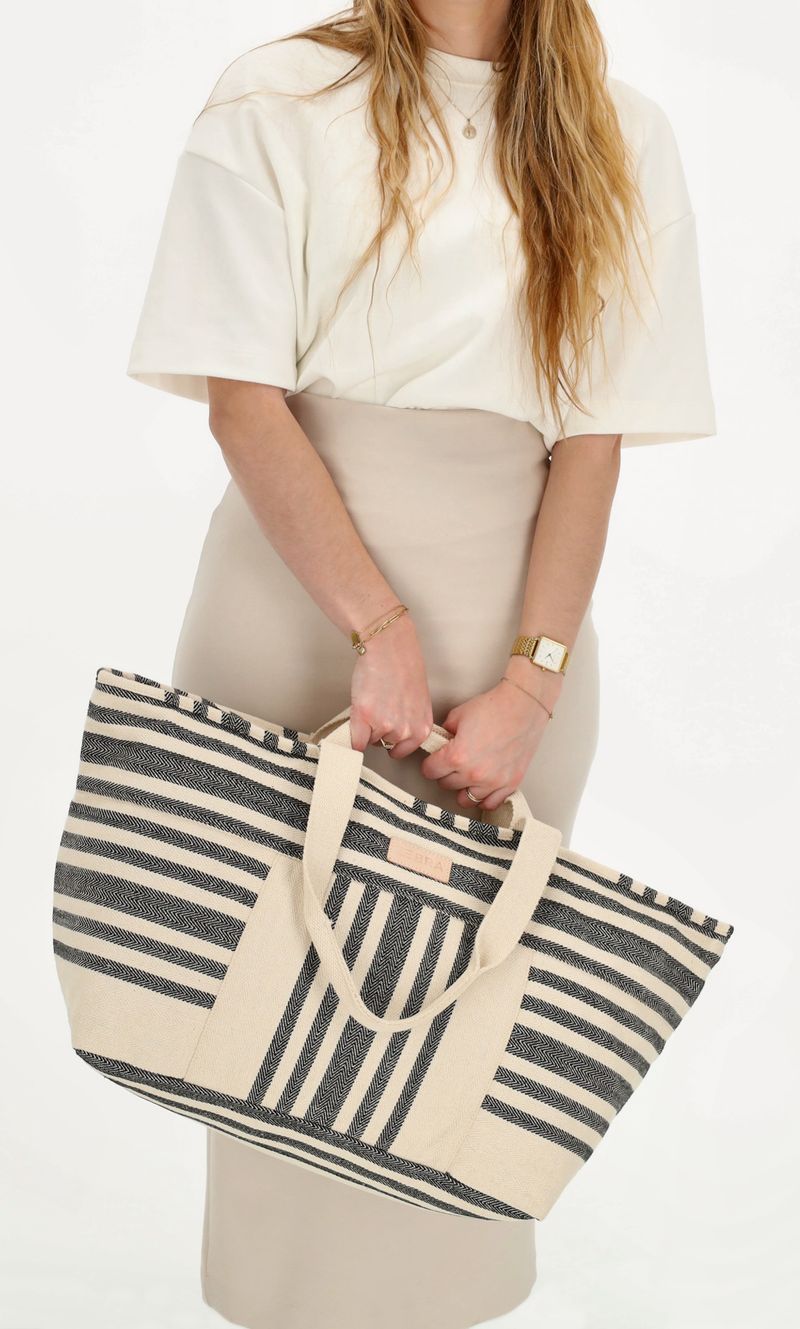 Zebra Tas Beige Dames