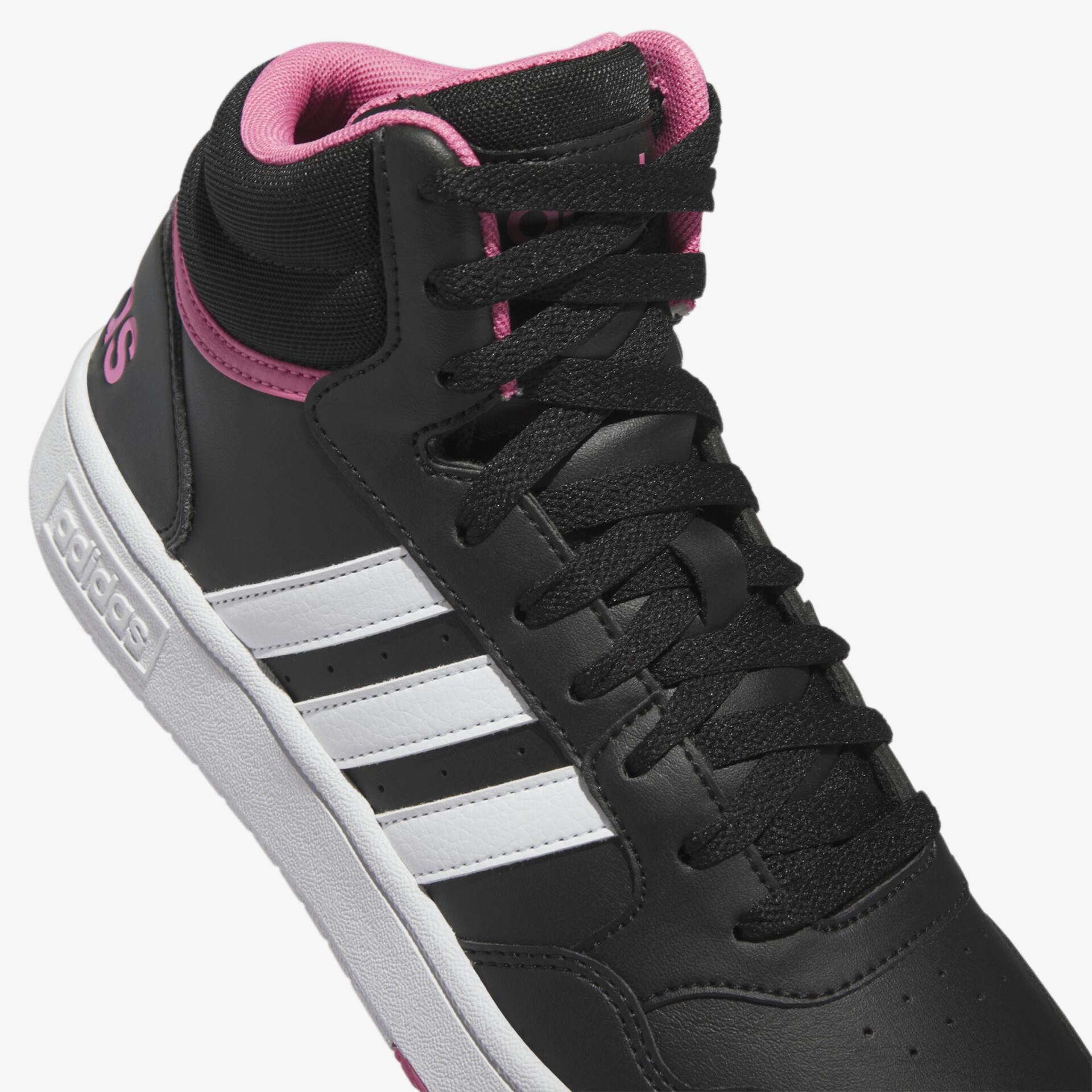 adidas Hoop 3.0 Mid Sneaker High schwarz