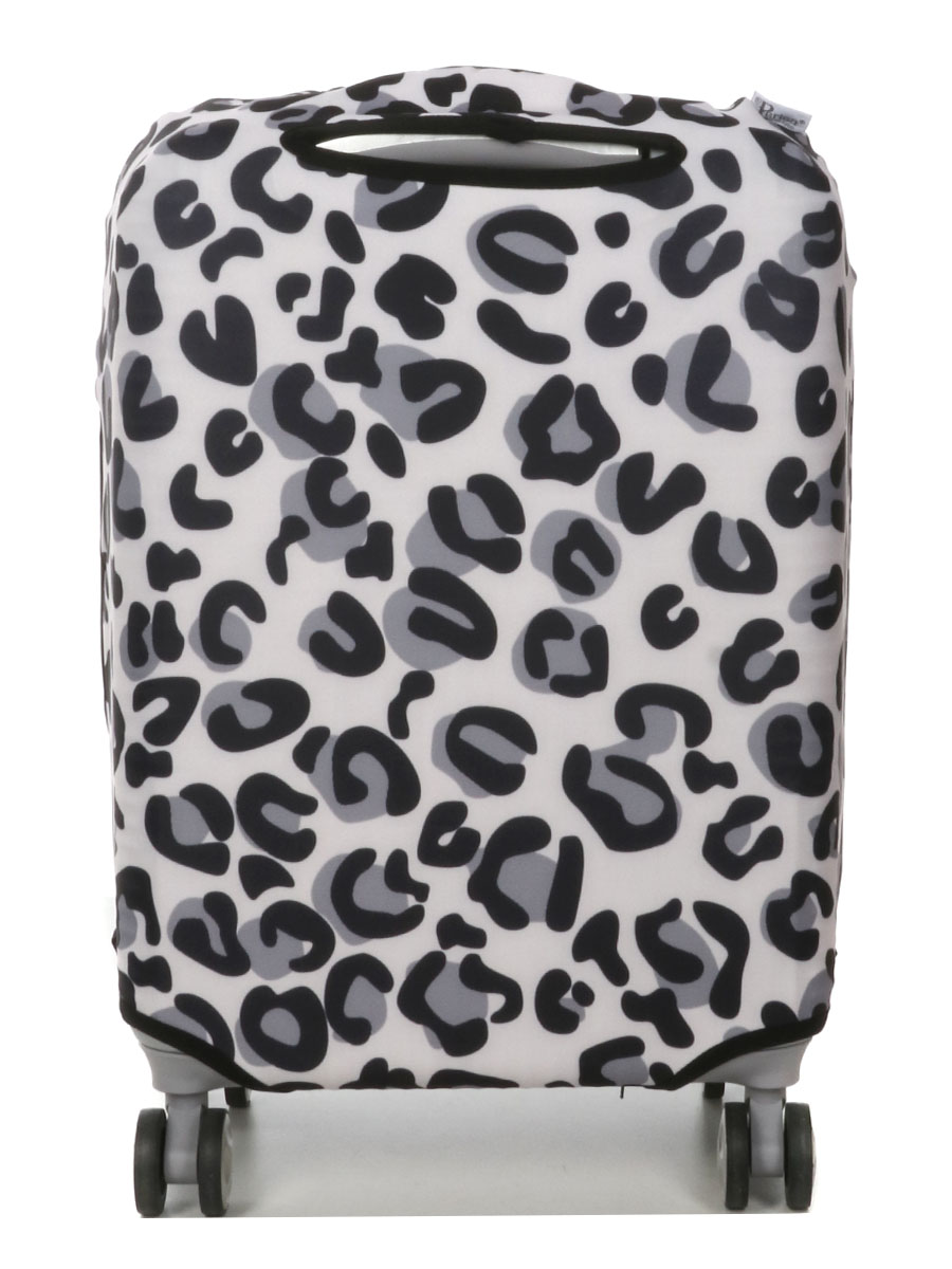 Housse de valise Periea Silver Leopard S