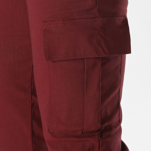 Pantalon Cargo Bordeaux