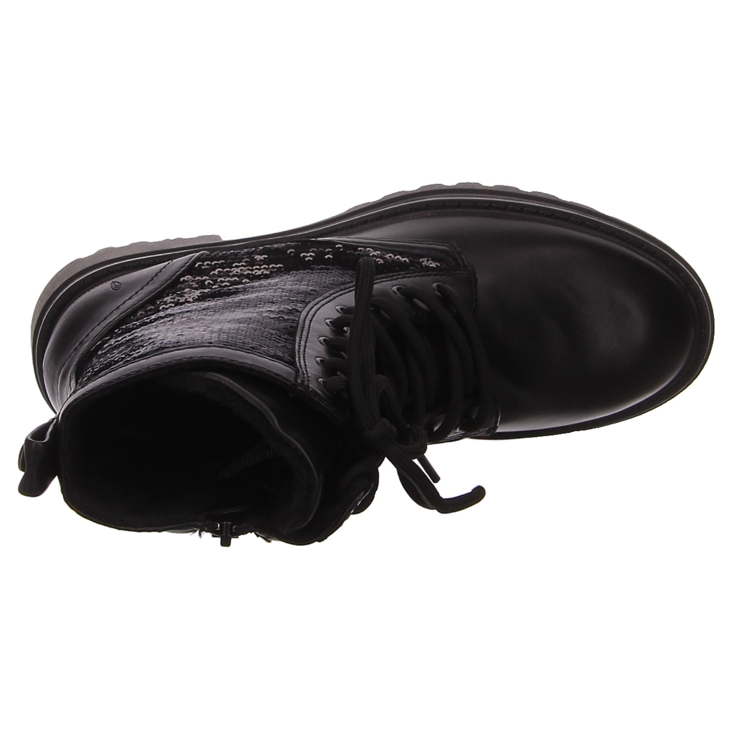 Idana Schnürstiefel schwarz schwarz