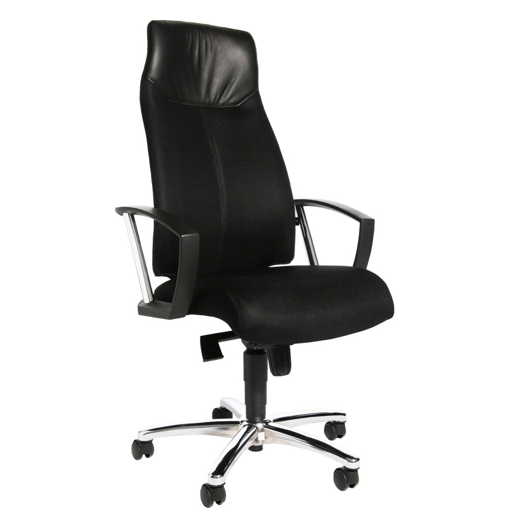 Profi Chefsessel HIGH SIT UP Stoff mit Armlehnen (nicht höhenverstellbar) Topstar