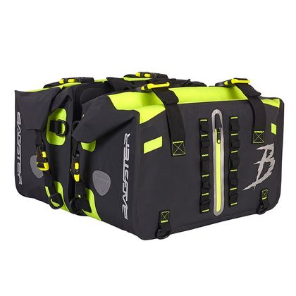 Sacoches cavalières Bagster HAWK (2 x 30 litres) Universel - Noir / Jaune