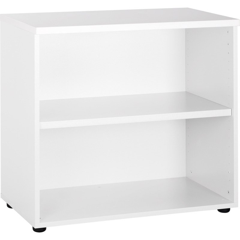 Bibliothèque basse hauteur bureau H 75,5 x L 80 Squadra