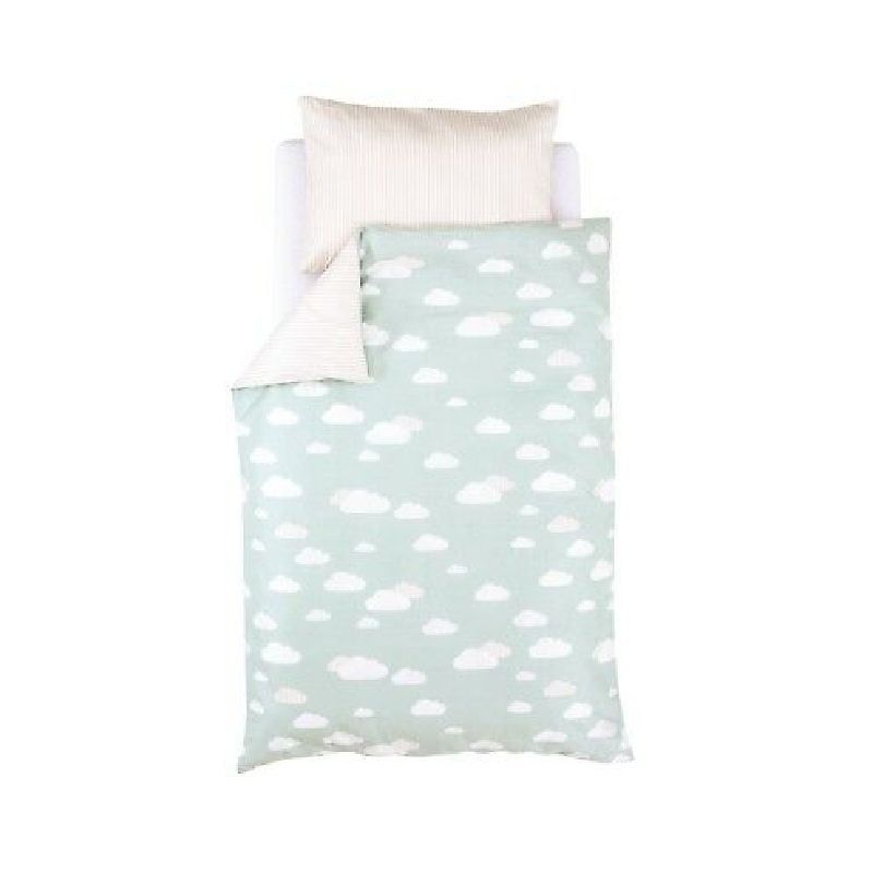 PARURE LIT 80/80 + 35/40 cm - Gris