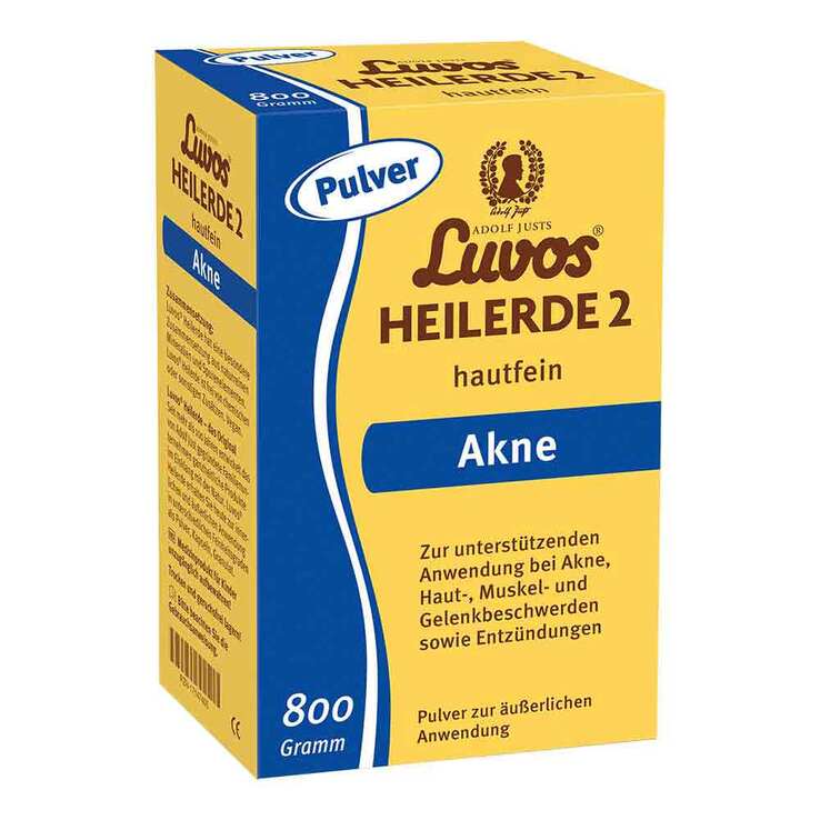 Luvos® Heilerde 2 hautfein, 800 g