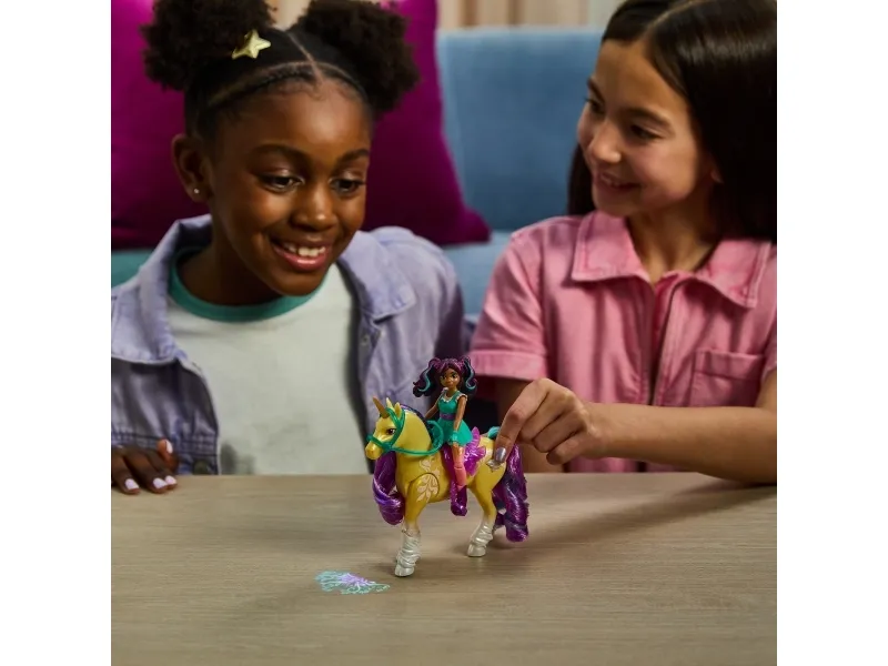 Unicorn Academy Doll Ava & Plant Magic Leaf