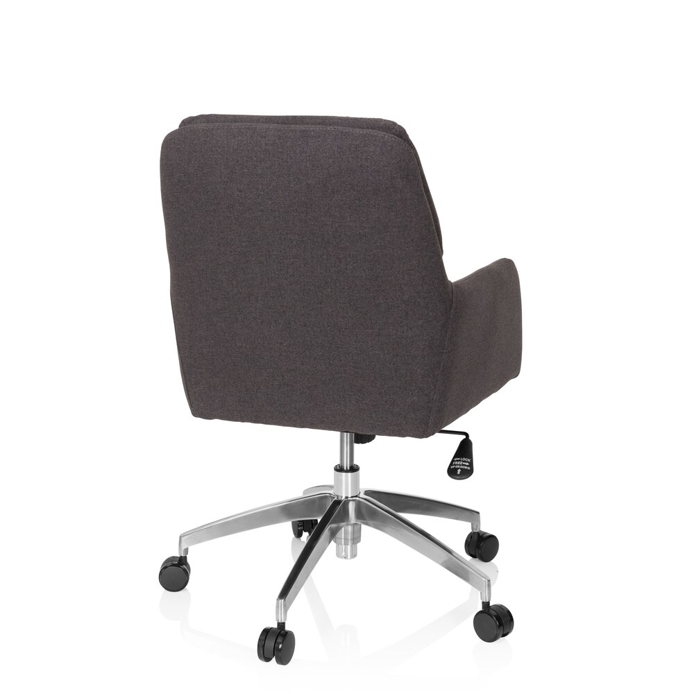 Home Office Bürostuhl SHAKE 350 Stoff mit Armlehnen hjh OFFICE