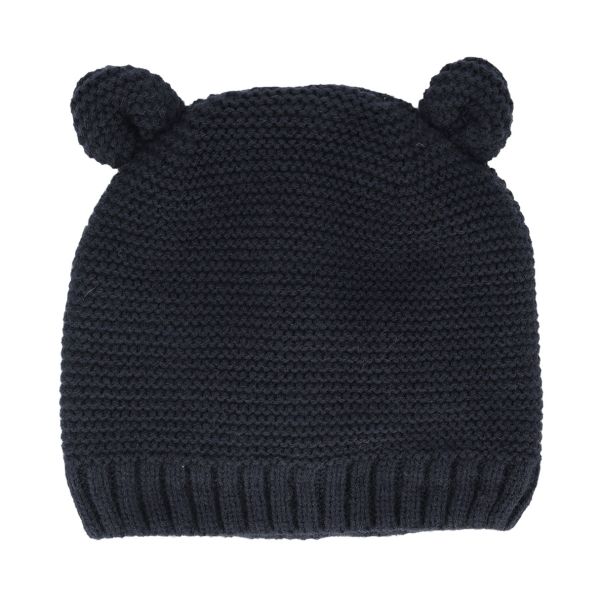 Sarlini Muts Knit Oortjes Navy