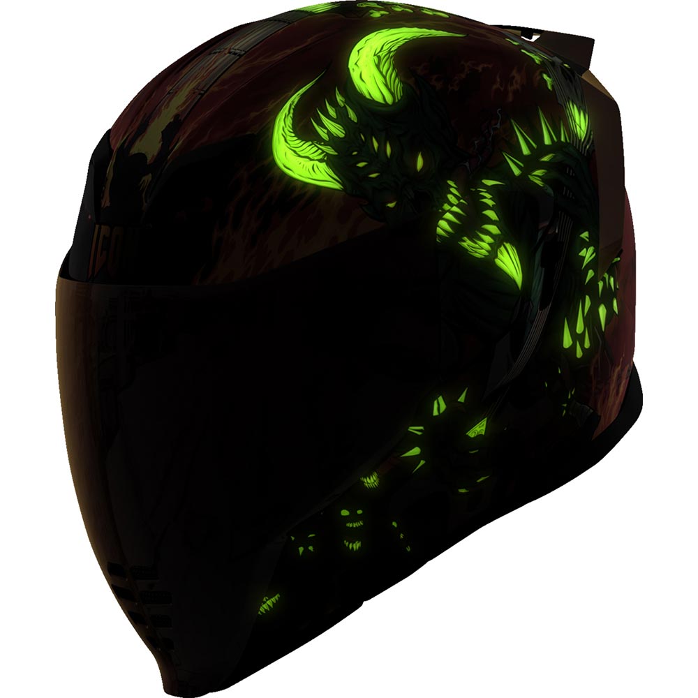 Icon - Casque Airflite MIPS® Blegh™ Rouge / Multicolore