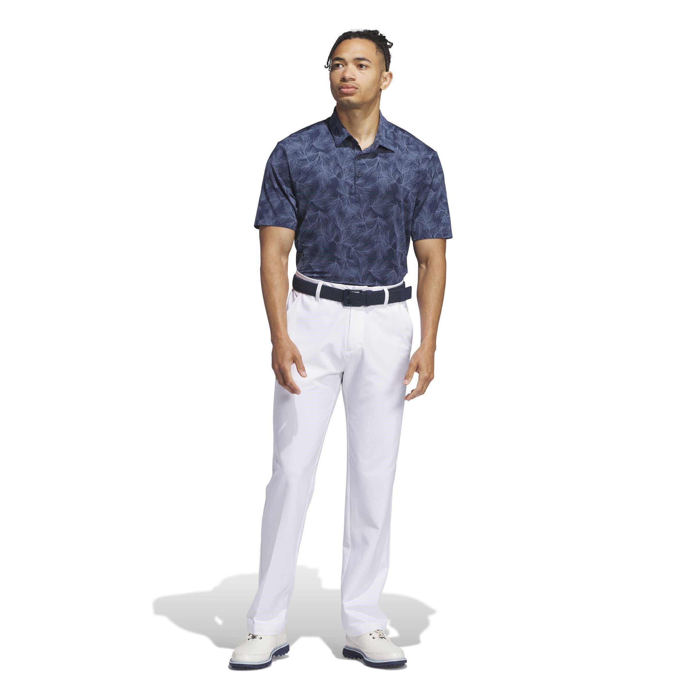 adidas Ultimate365 Mesh Print Polo Shirt Mens