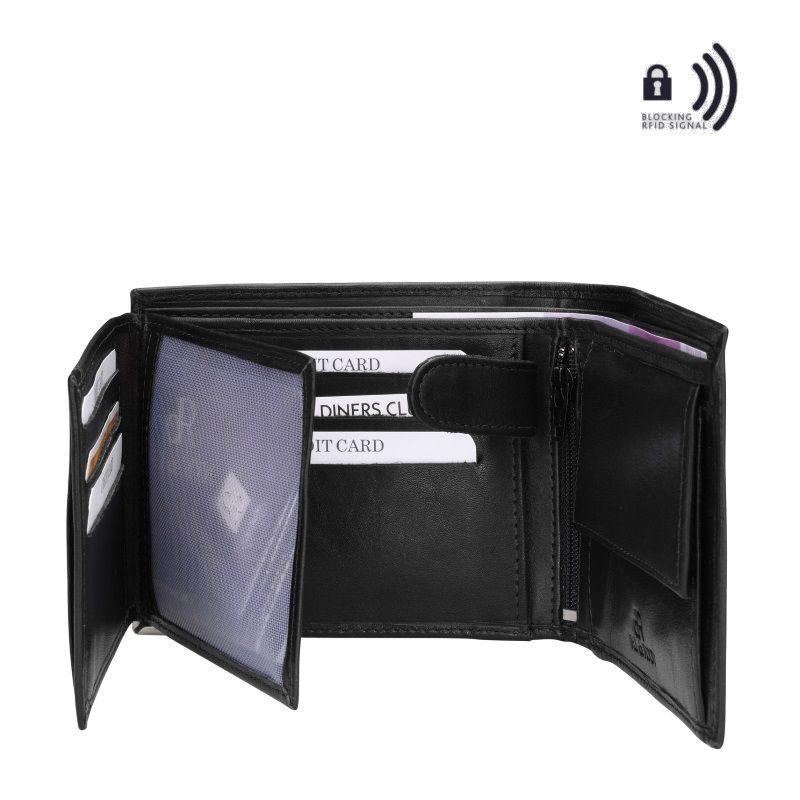 dR Amsterdam Toronto BillFold 15517 Zwart