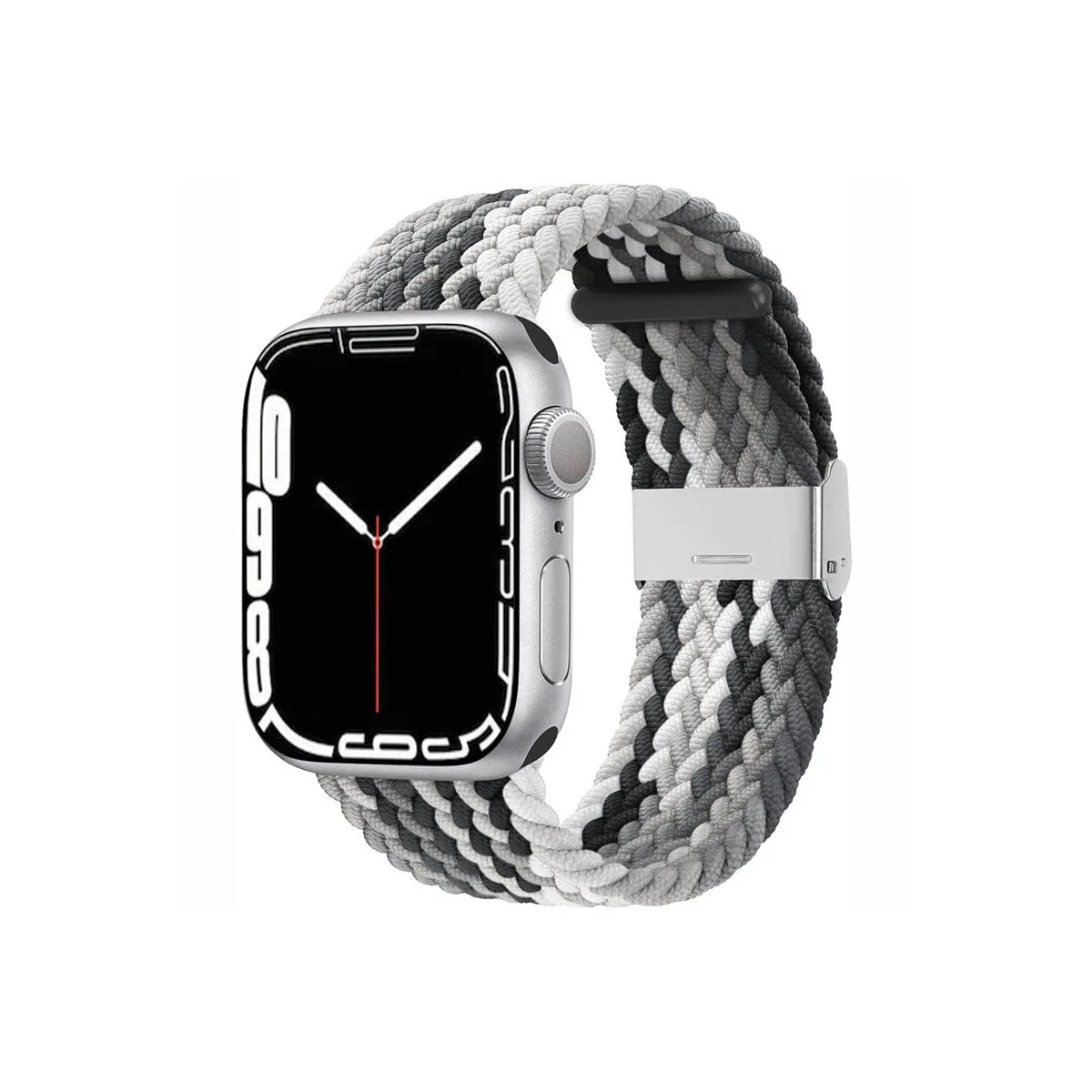Flettet elastisk armbånd Apple Watch 7 (41mm) - gradientgrey