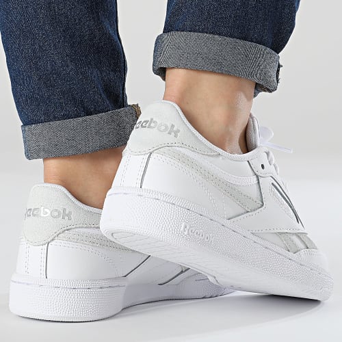 Baskets Femme Club C Revenge 100033100 Footwear White Steely Fog Silver