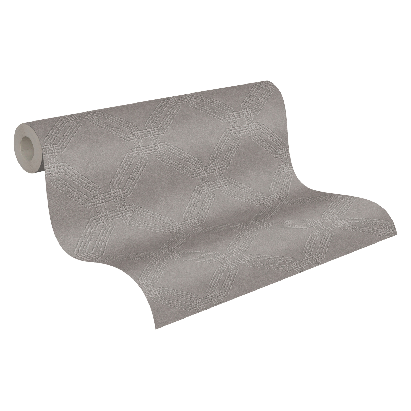 Vliestapete POP STYLE - braun-grau - 10 Meter