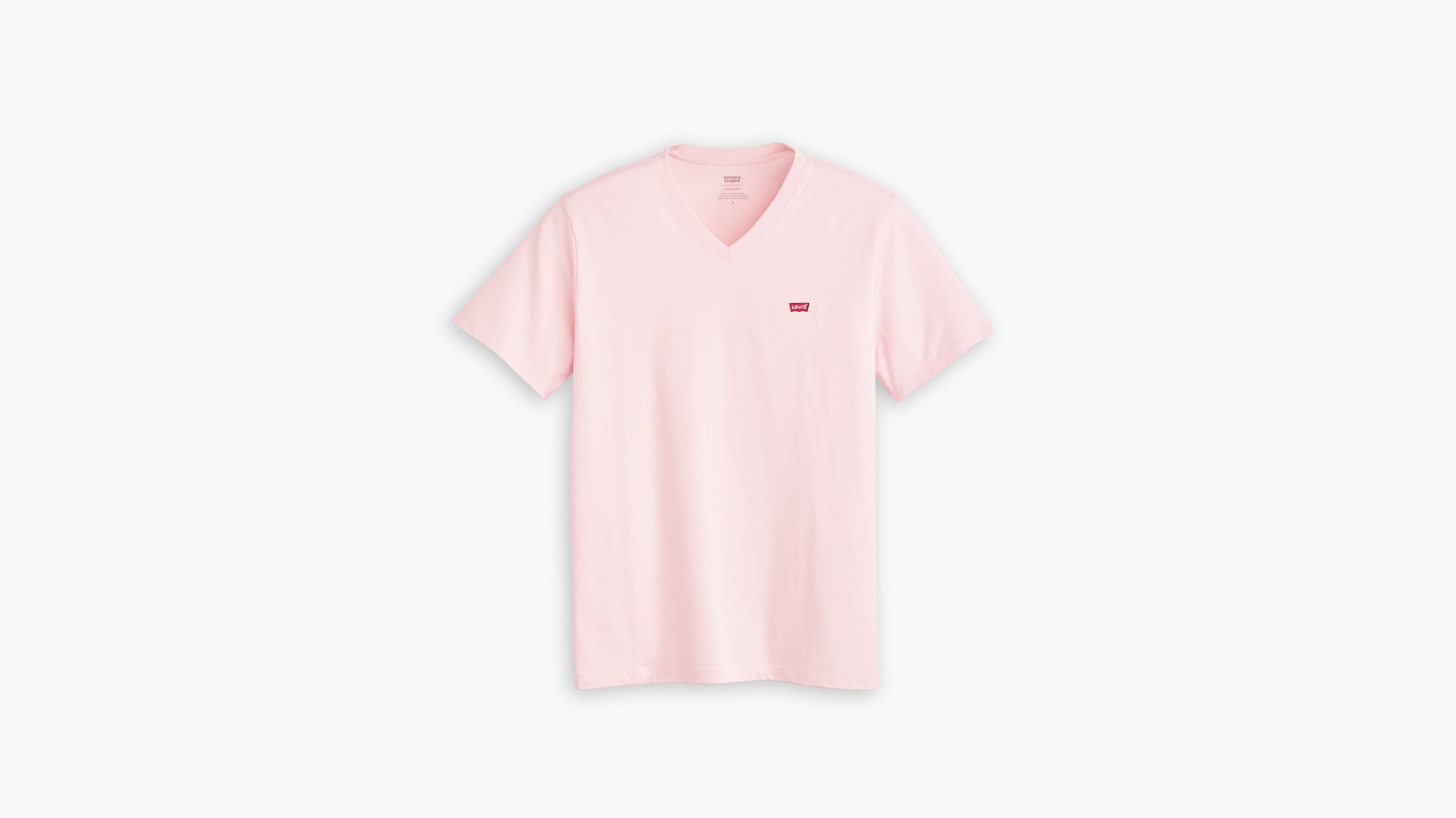 Classic Housemark V-Neck Tee - Potpourri - Pink
