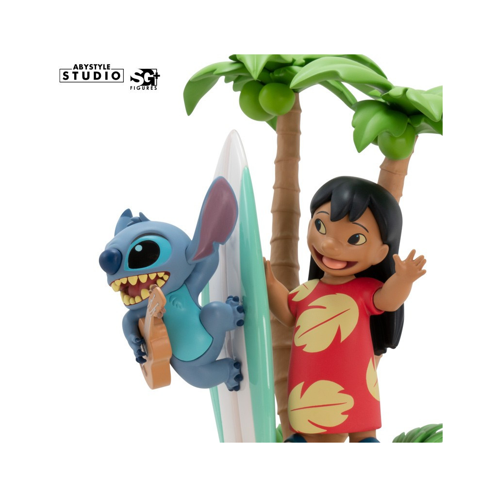 Disney - Figurine Lilo & Stitch Surfboard