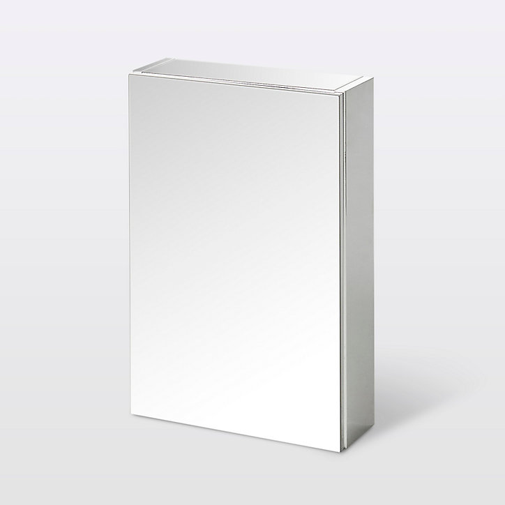 Armoire de salle de bains GoodHome Imandra miroir L.40 x H.60 x P.15 cm