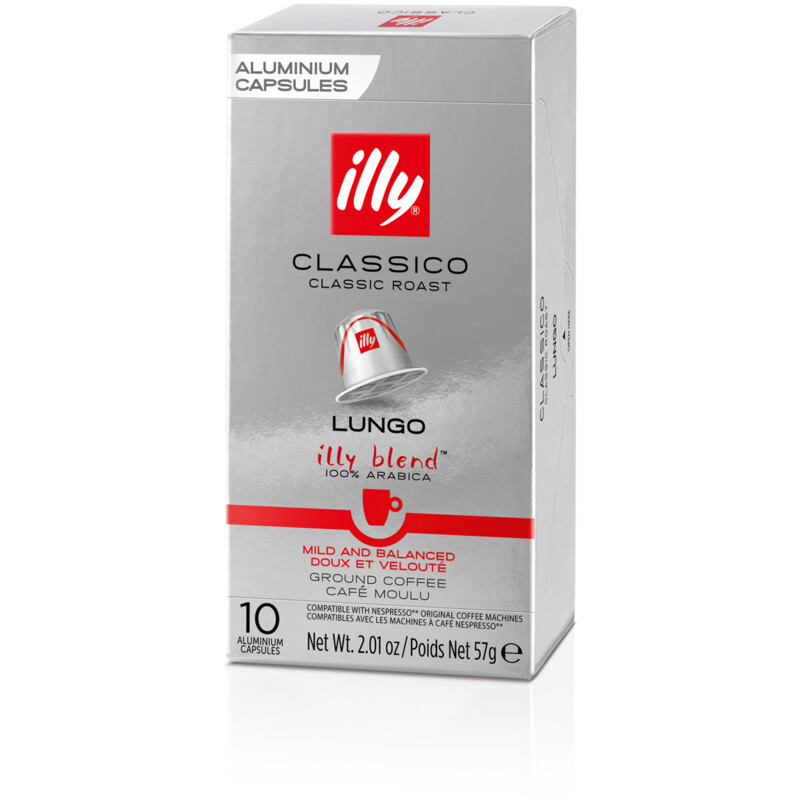 illy Classico lungo capsules