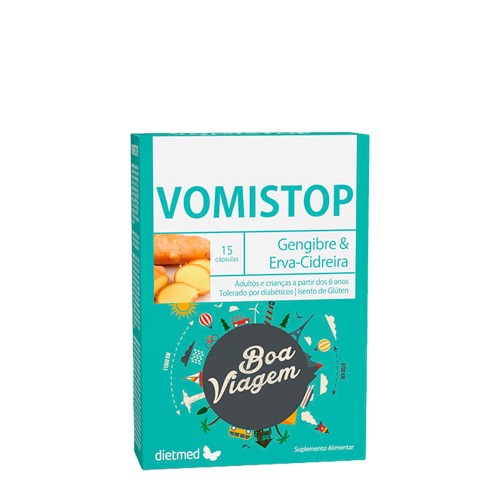Vomistop 15 cápsulas