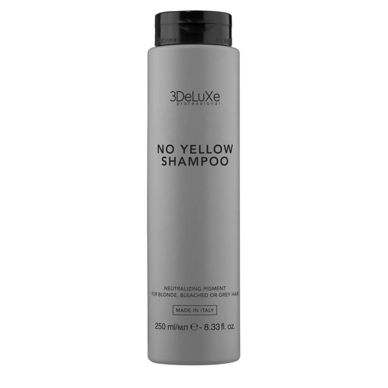 Shampooing No Yellow cheveux blonds ou mechés 3Deluxe 250ML