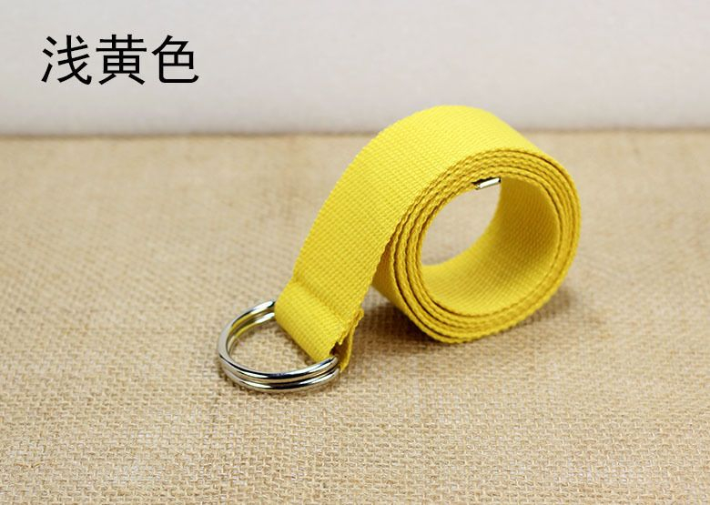 Rofuka - Effen canvas riem zonder gaten