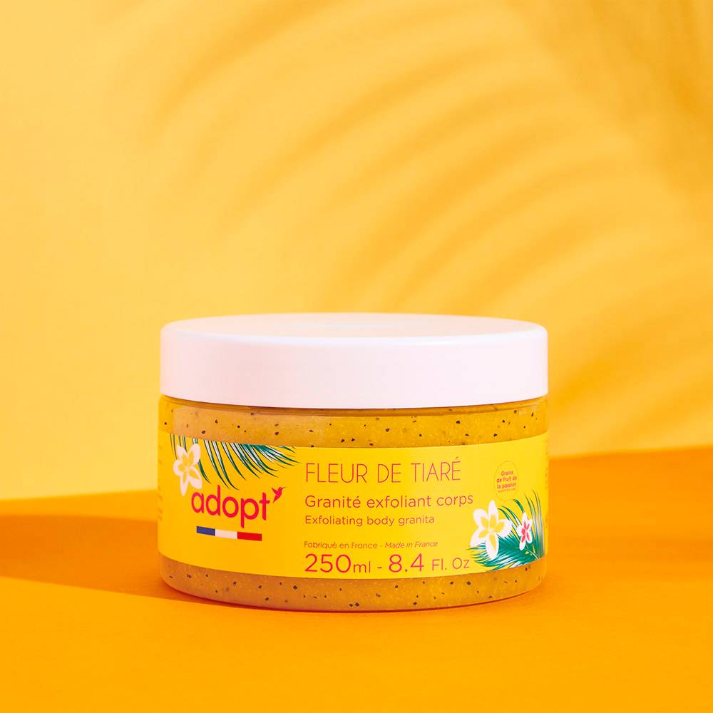 Fleur de tiaré Granité exfoliant 250ml