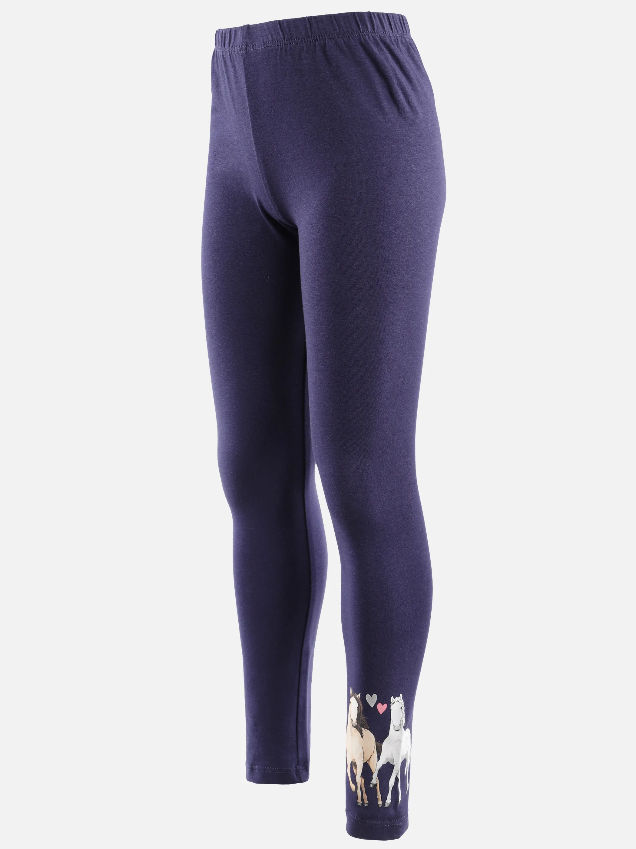 Mädchen Leggings mit Pferdeprint