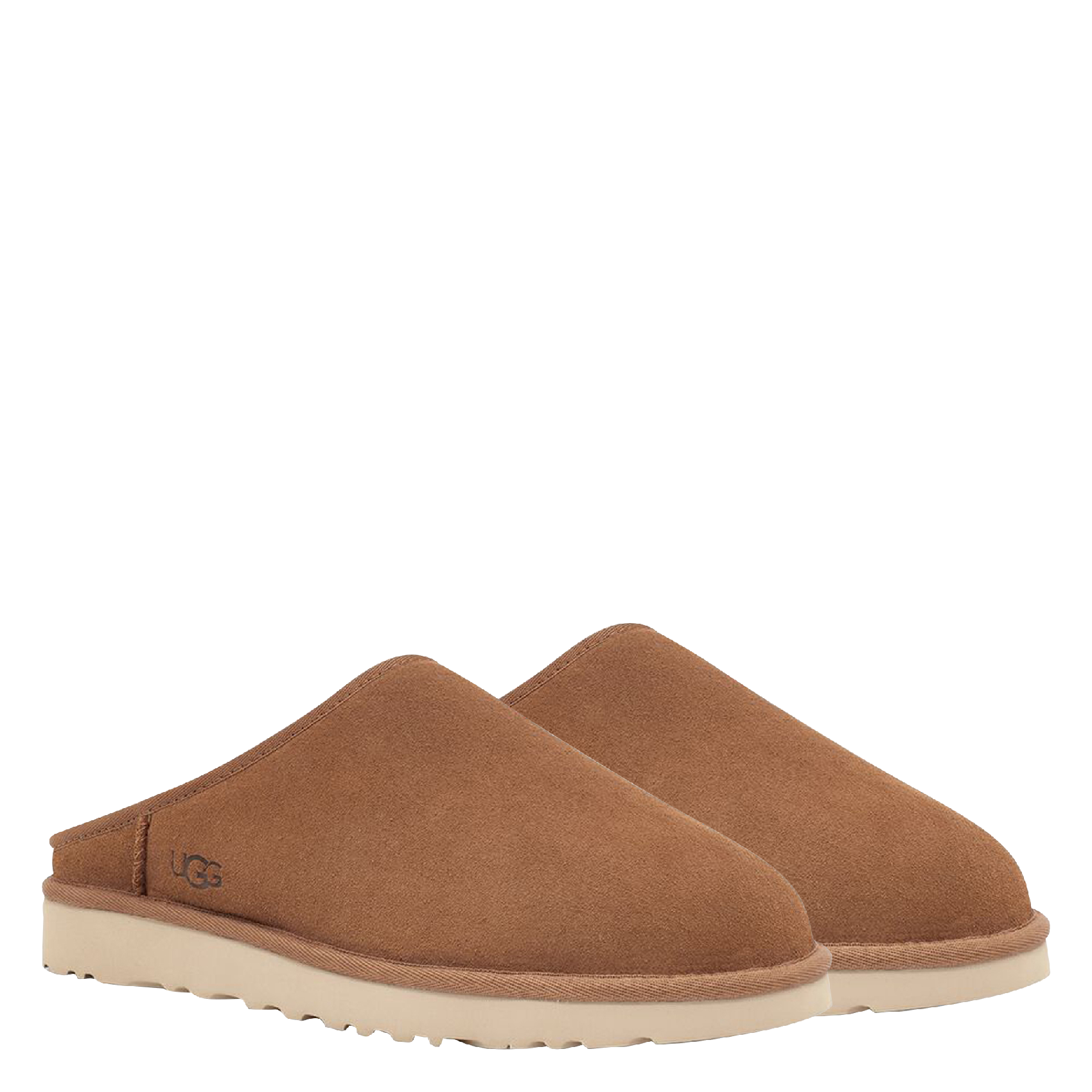 CLASSIC - Chaussons en cuir | Marron